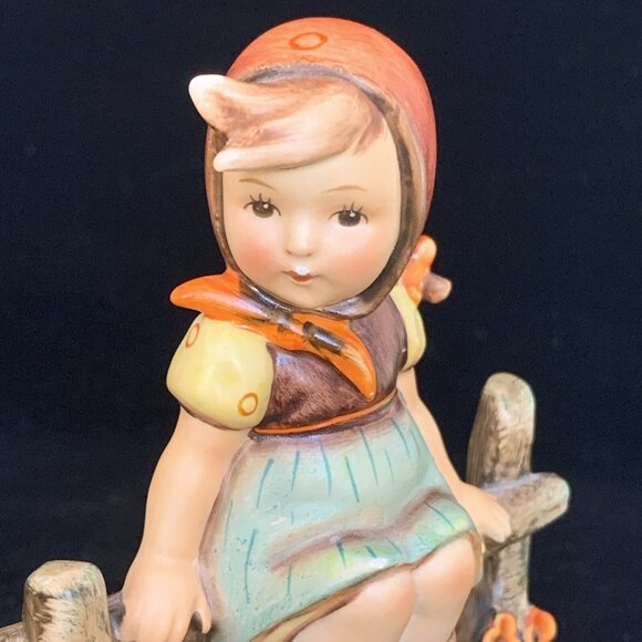 Goebel Hummel Just Resting Figurine 112/1 TMK2 Full Bee 1938 Reinhold Unger - Picture 5 of 10